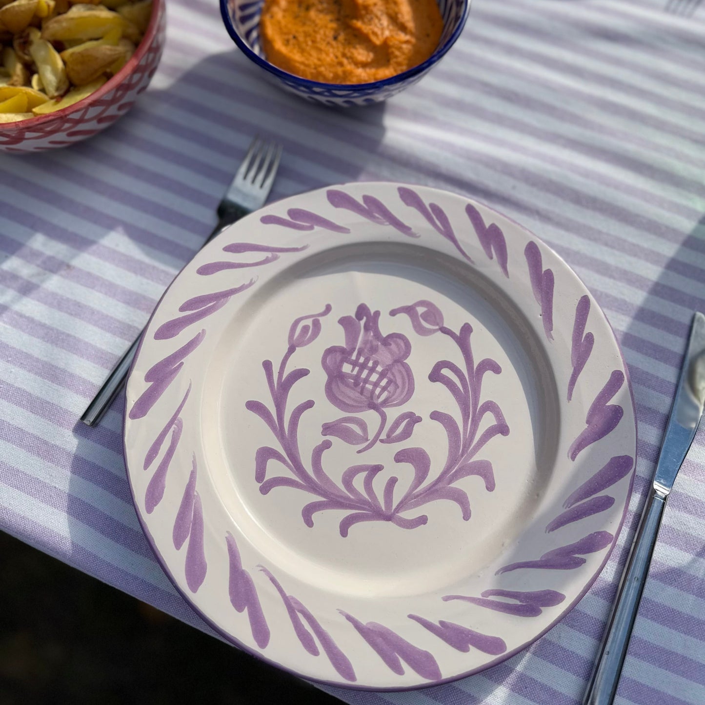 Dinerbord Granada Sereno Lila