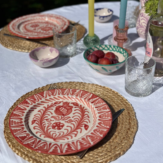 Dinerbord Granada Vivo Coral