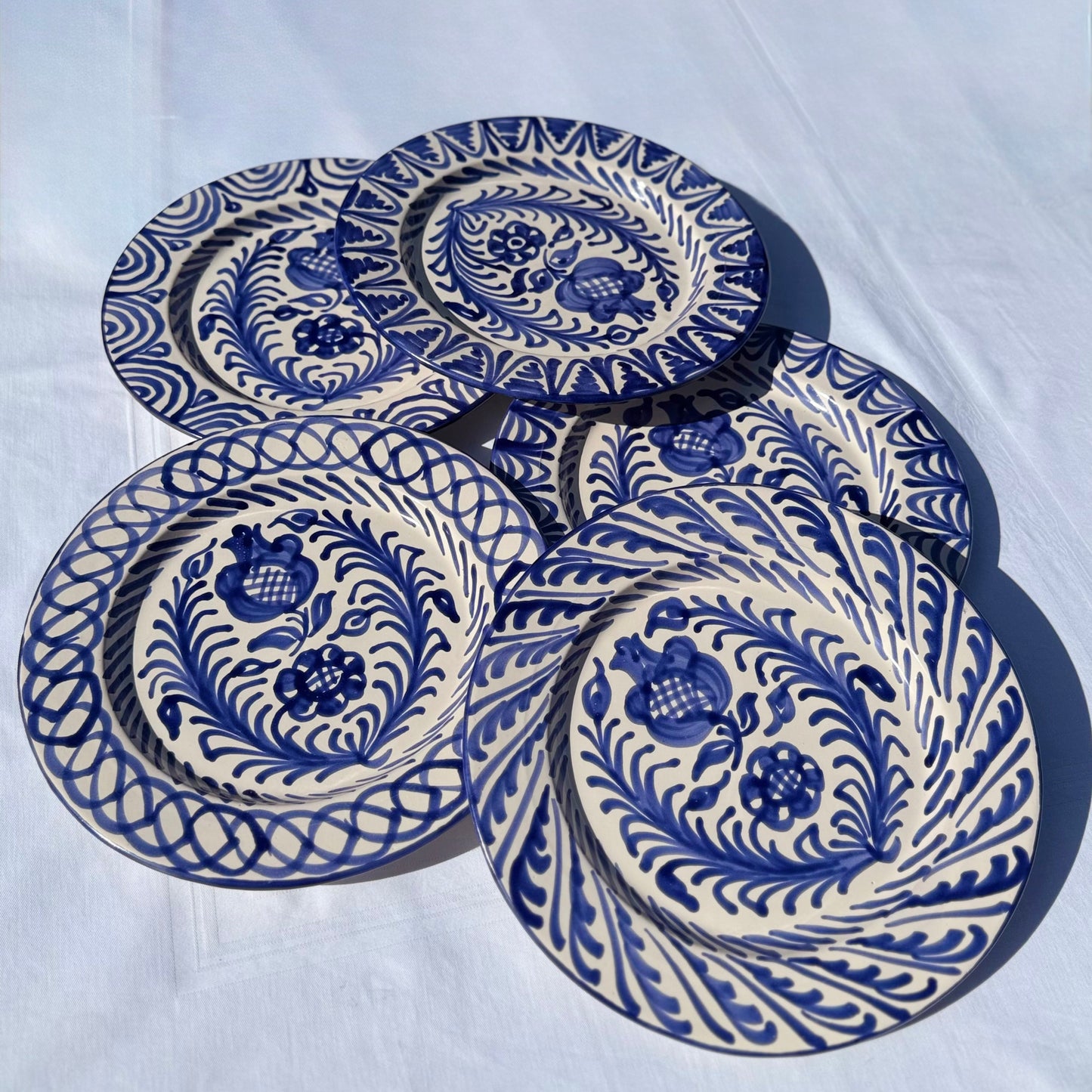 Dinerbord Granada Vivo Azul