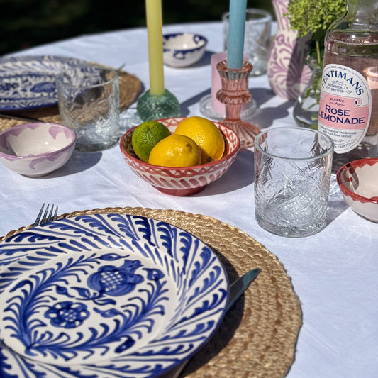 Dinerbord Granada Vivo Azul