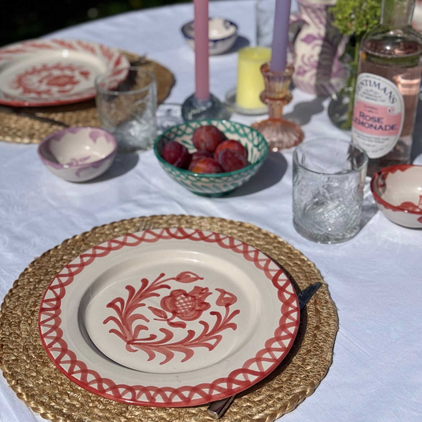 Dinerbord Granada Sereno Coral