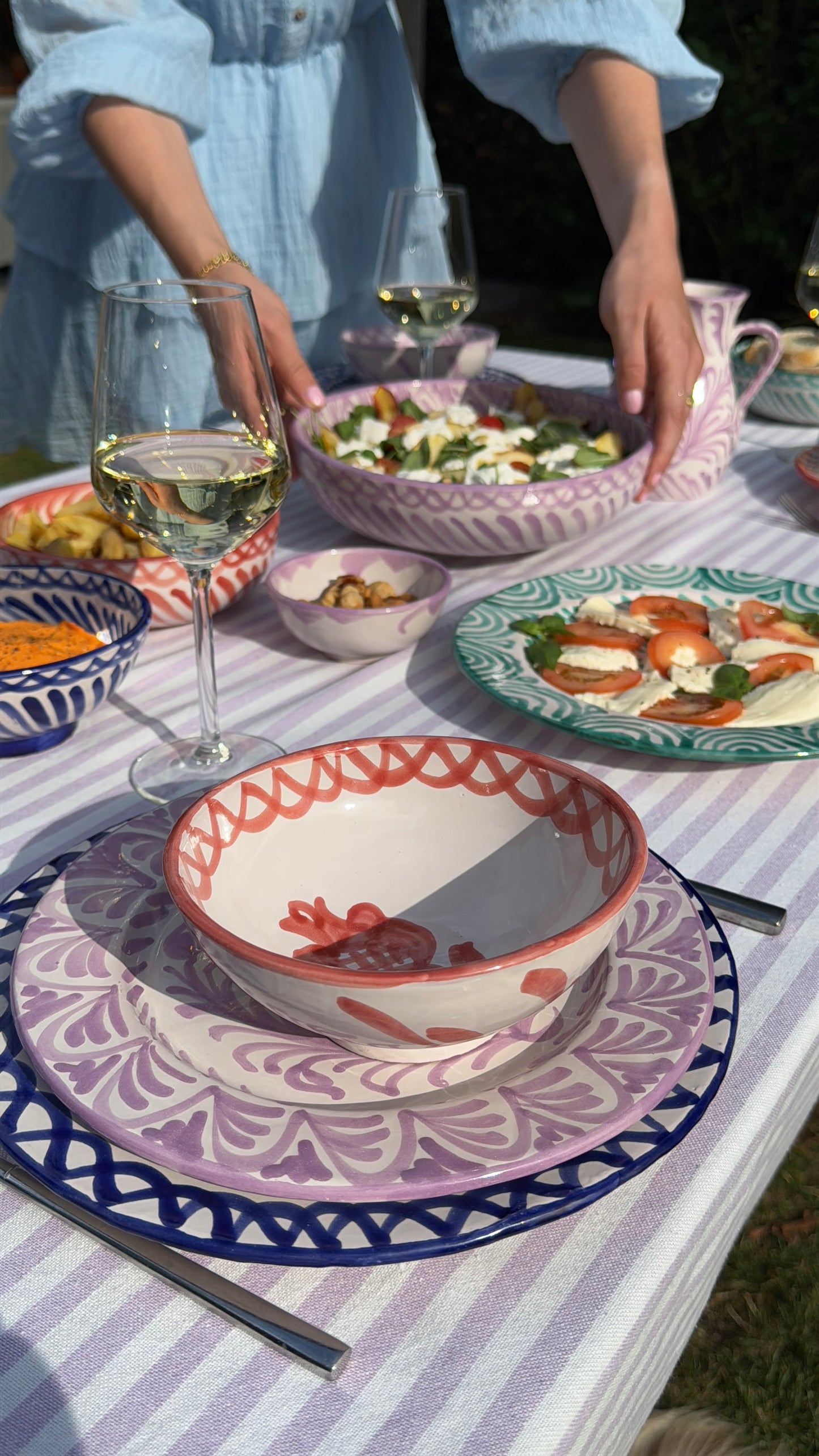 Tapasschaaltje Granada Sereno Lila