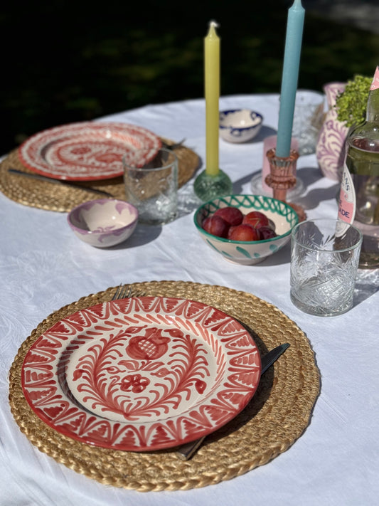 Dinerbord Granada Vivo Coral