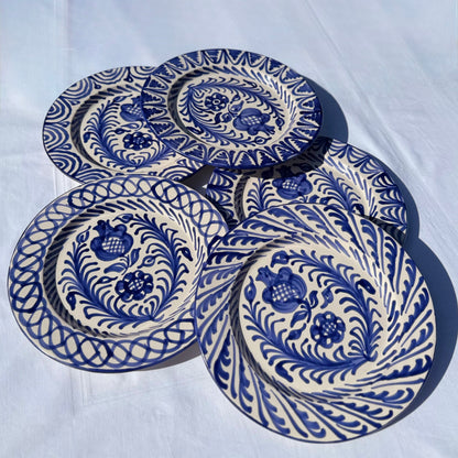 Dinerbord Granada Vivo Azul